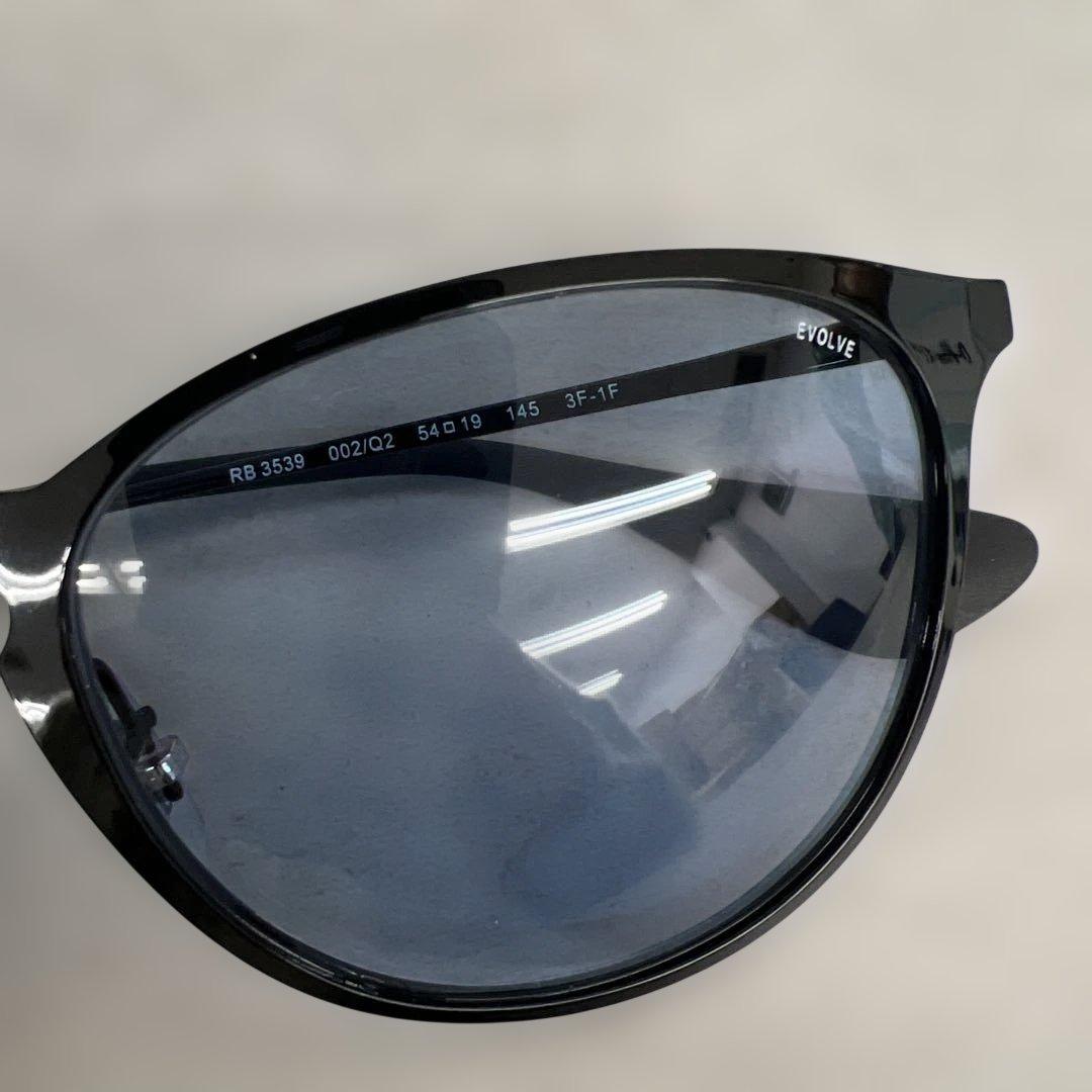 603232 Ray-Ban サングラスRB3539 調光 BLACK