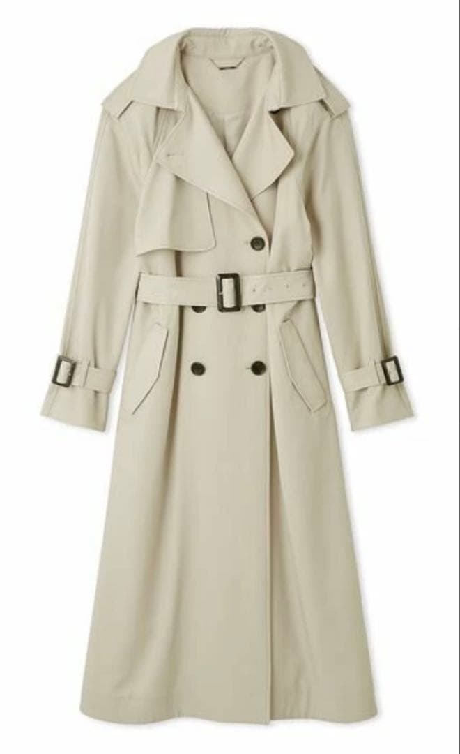 【新品未使用】CELFORD セルフォード♪ロングトレンチコート BEG 36