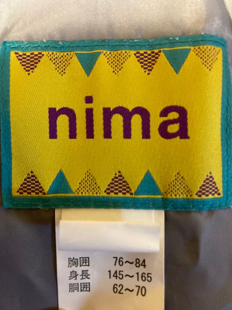 nima スキーウェア　調整可能　145-165