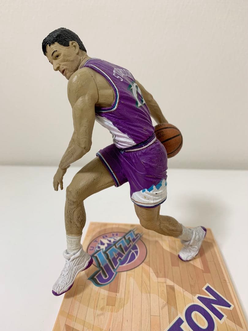 Mcfarlane マクファーレン NBAフィギュア バード、ストックトン