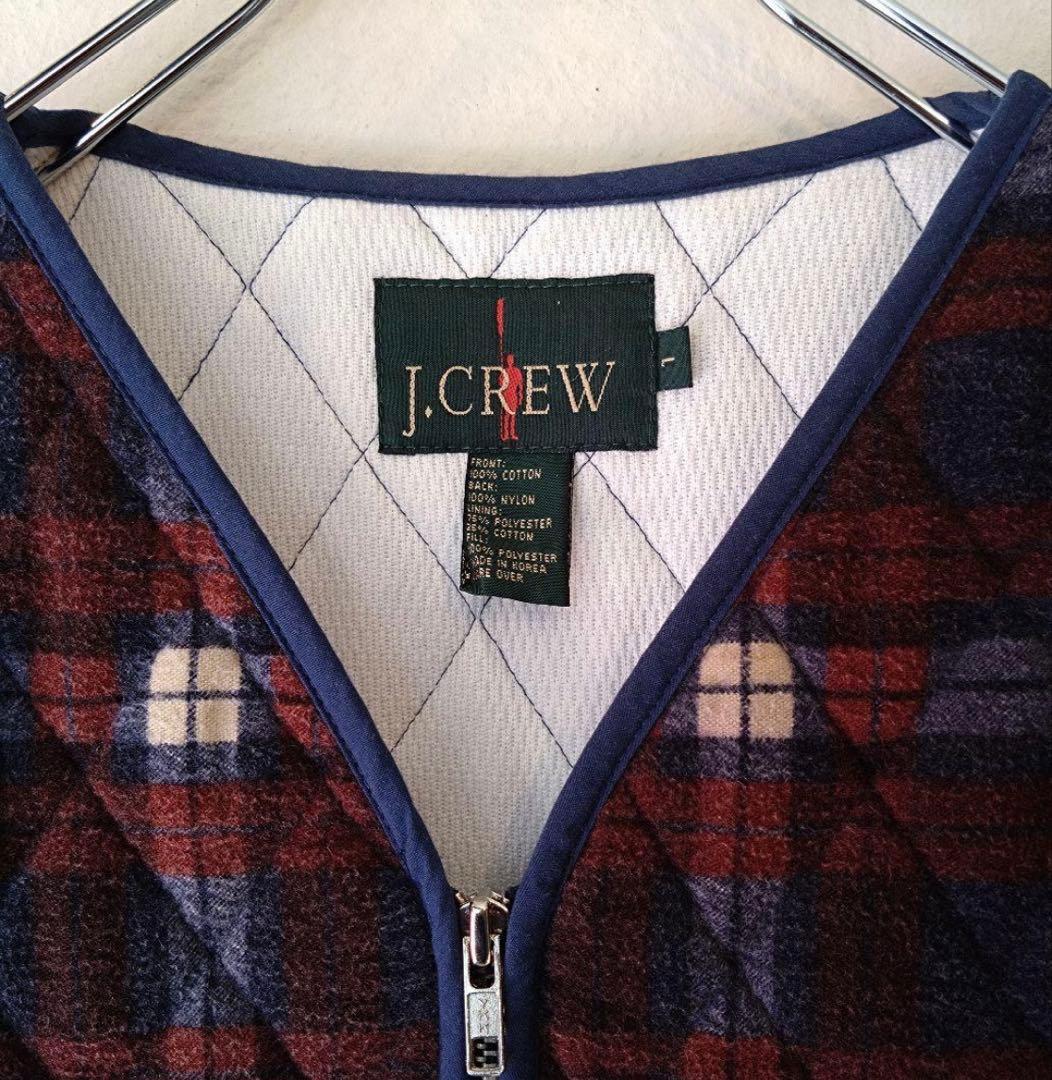 h*n様 【90s 巨人タグ】 J.crew ジェイクルー　キルティングベスト