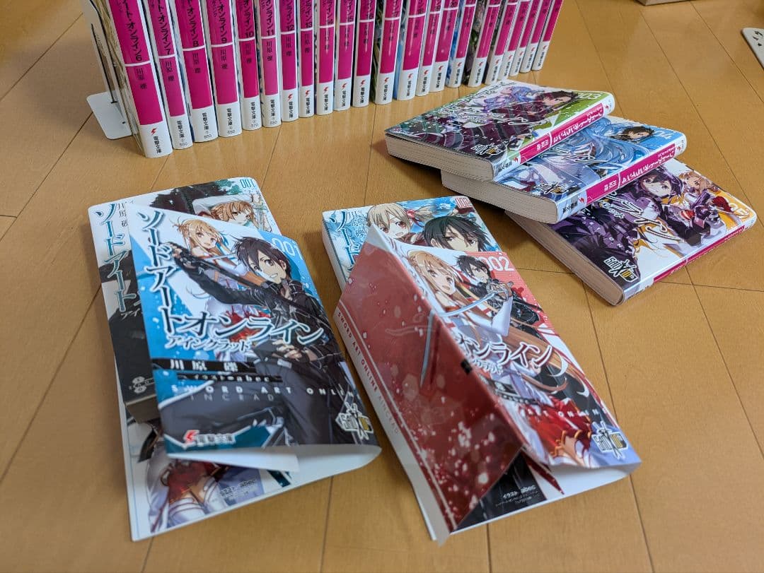 【1~5限定表紙カバーつき】ソードアートオンライン 1~27