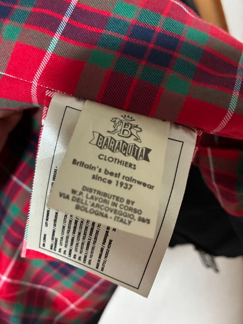 ✨美品✨ BARACUTA G9 ハリントンジャケット サイズ40 英国製