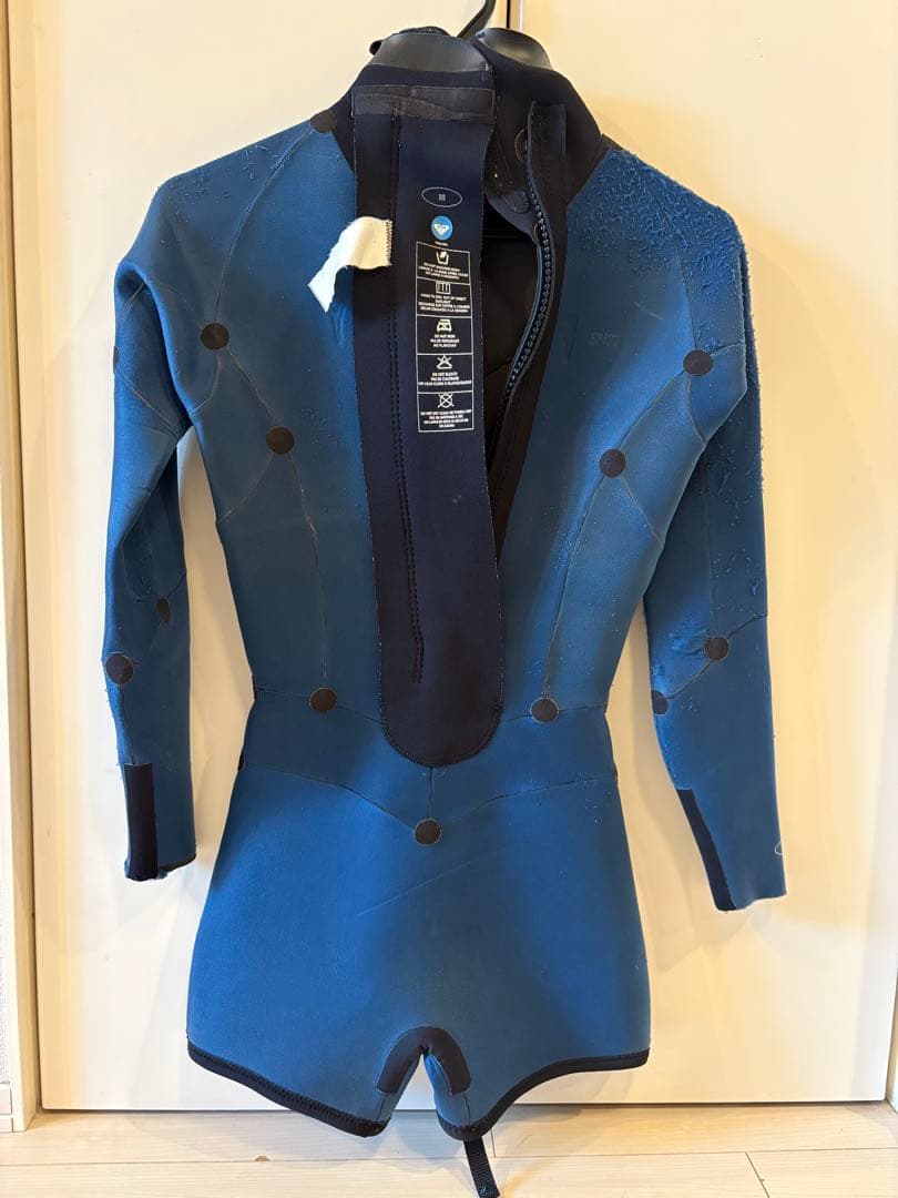 【美品】Roxy★ロングスリーブスプリングウェットスーツ　M
