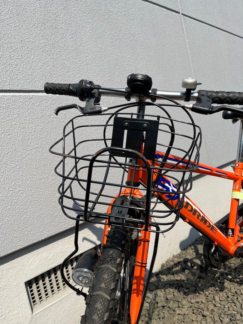 直接引き取り【24型あさひオリジナル】S3 DRIDEキッズ自転車オレンジ
