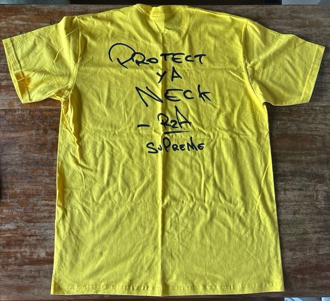 トップス Supreme x Wu-Tang RZA Tee \"Yellow\" L