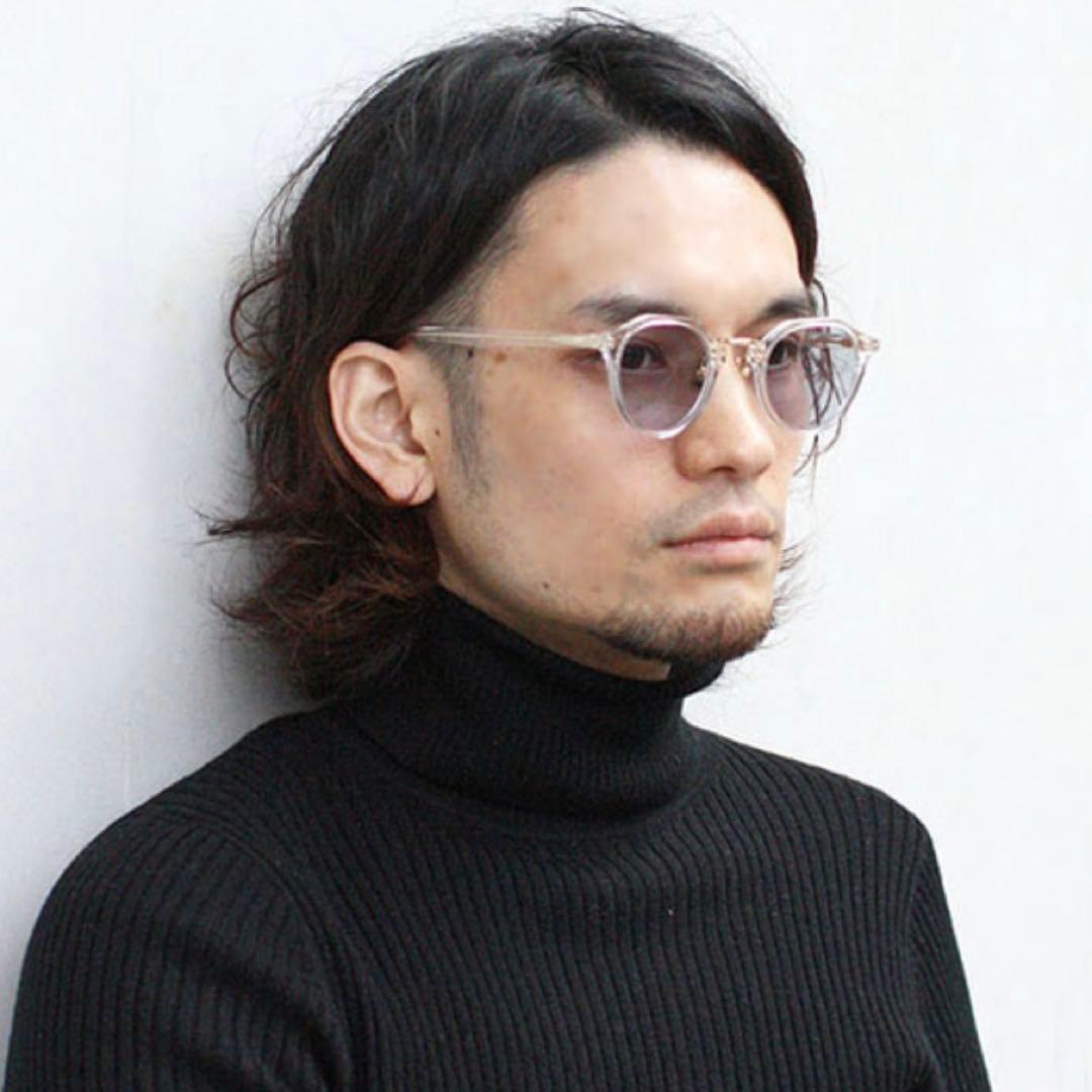 【美品】A.D.S.R. エーディエスアール サッチモ 03 サングラス クリア
