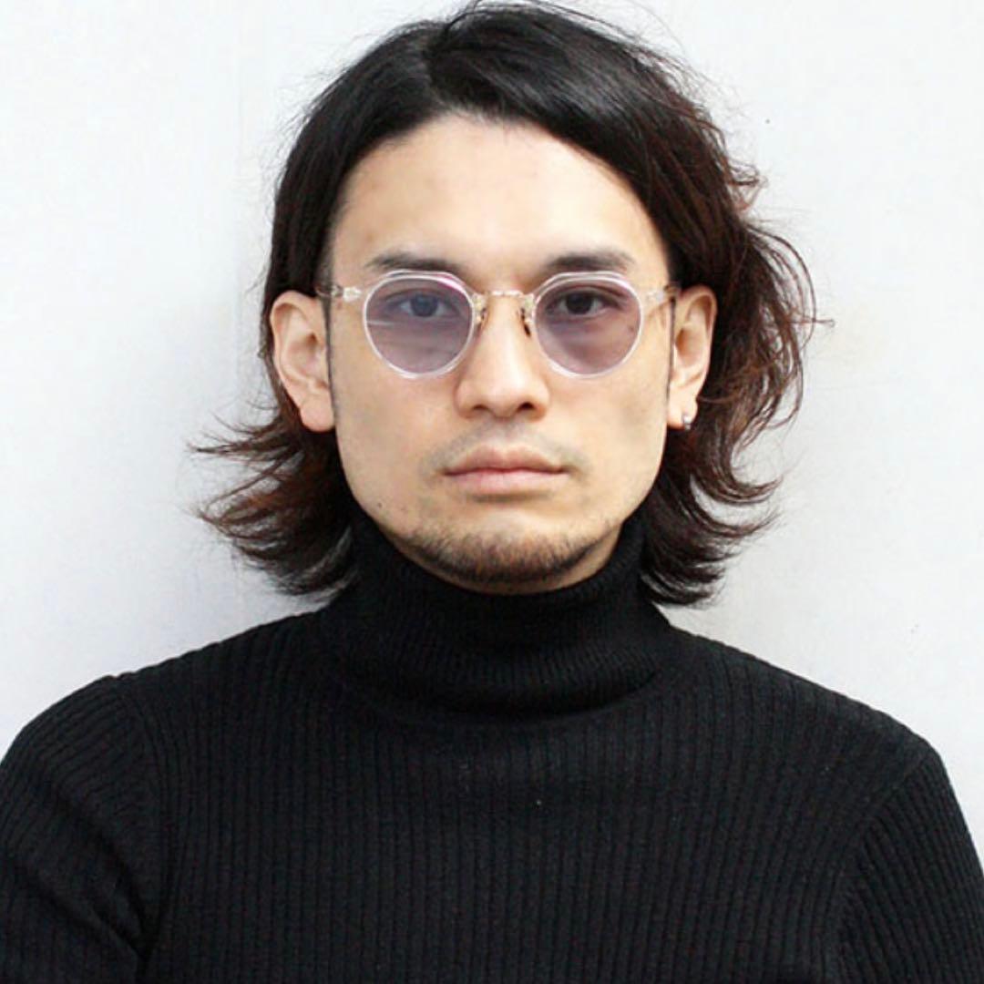 【美品】A.D.S.R. エーディエスアール サッチモ 03 サングラス クリア