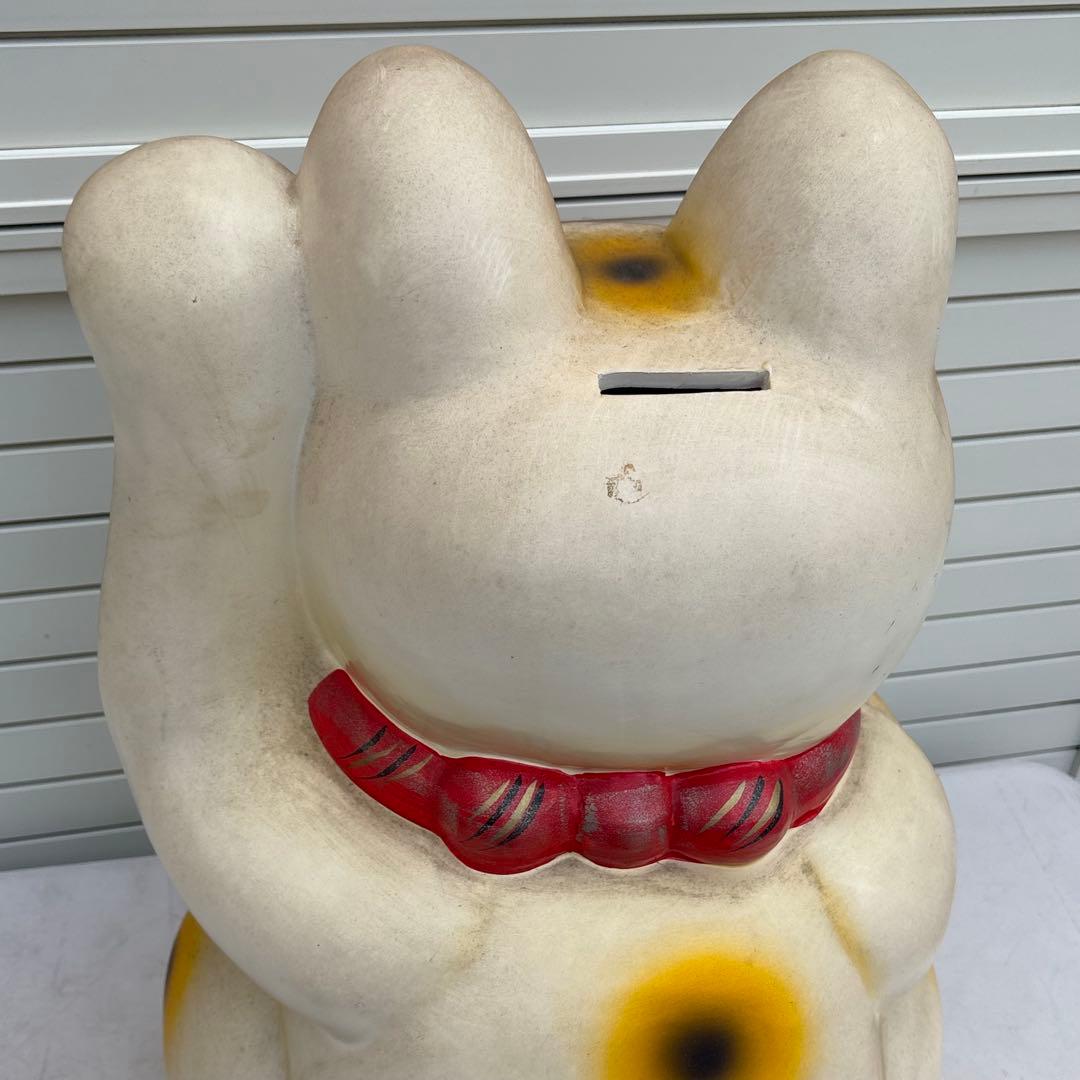 希少 縁起物◎昭和レトロ◎状態良◎開運 ビッグサイズ まねき猫◎