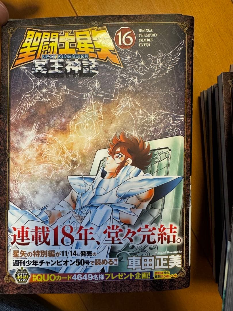 聖闘士星矢　NEXTDIMENSION 冥王神話　全16巻セット　帯付　ほぼ初版