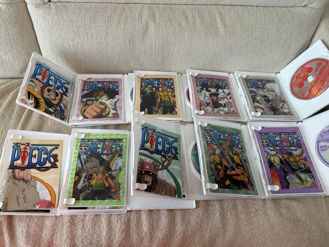 ONE PIECE DVD ワンピース　9TH～12TH 全46巻　尾田栄一郎