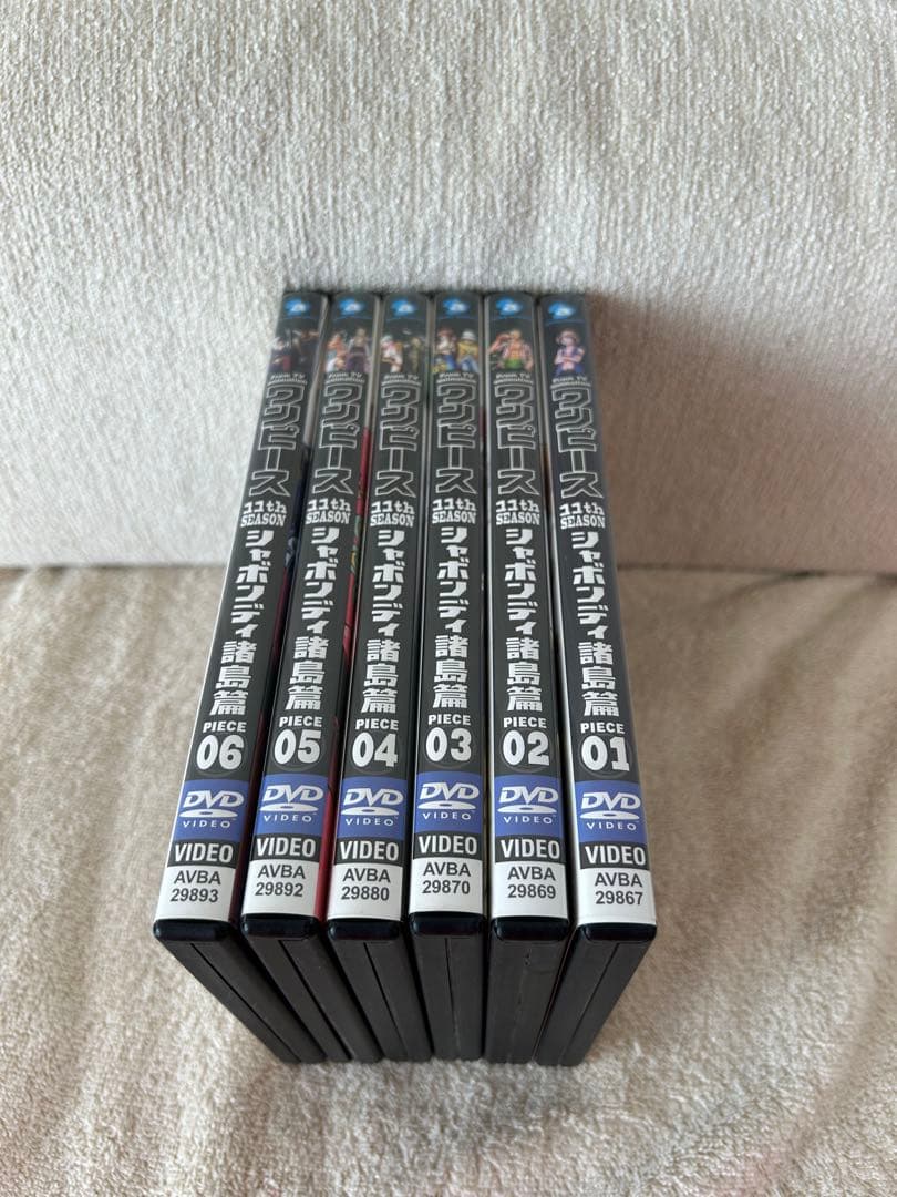 ONE PIECE DVD ワンピース　9TH～12TH 全46巻　尾田栄一郎