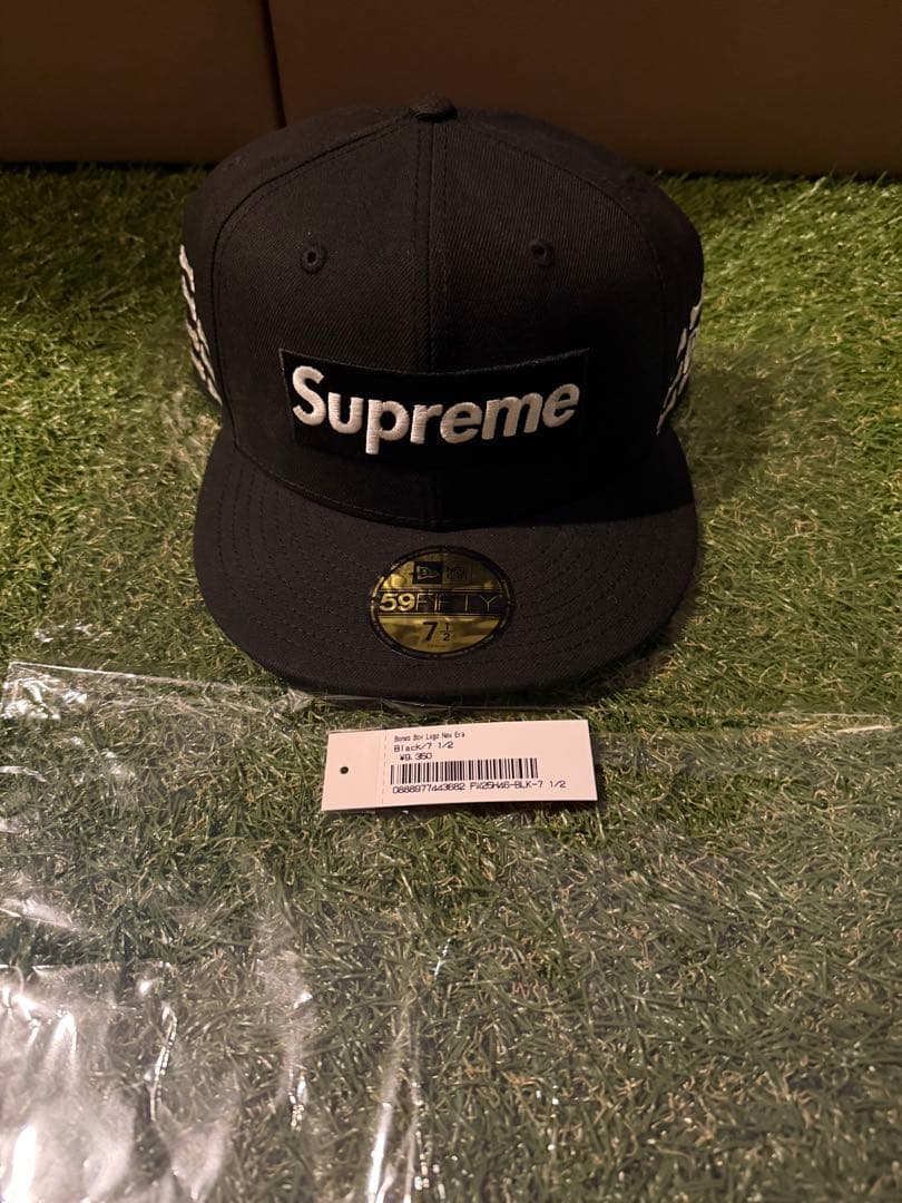 【新品】Supreme Bones BoxLogo New Era®7 1/2
