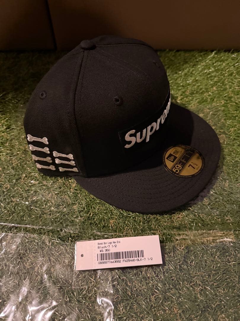 【新品】Supreme Bones BoxLogo New Era®7 1/2