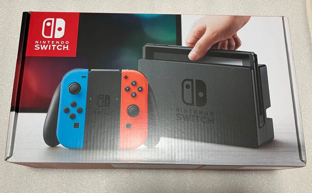d*7様 Nintendo Switch 本体 ネオンブルー・ネオンレッド(ジャ