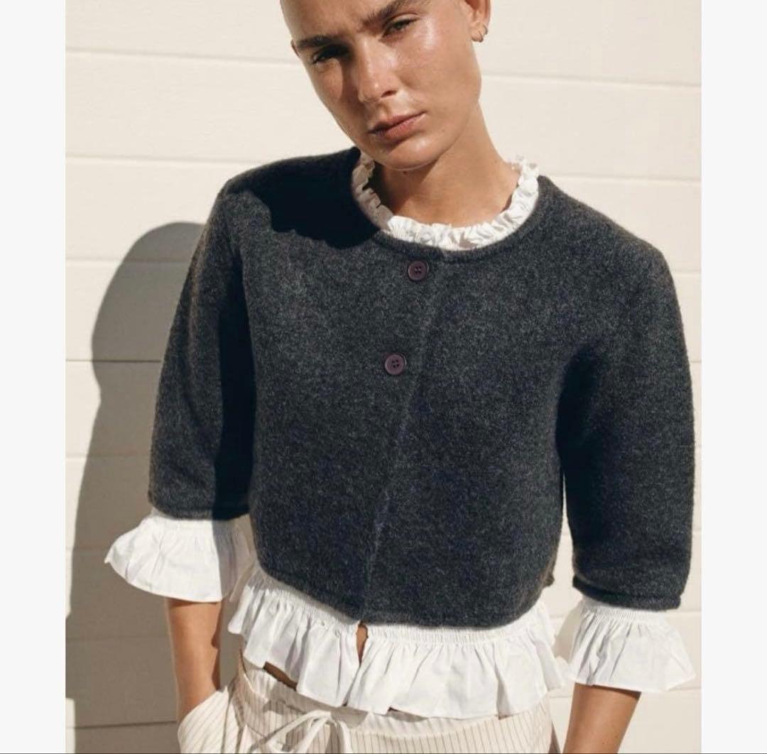 【完売品】ZARA ポプリンジャケット