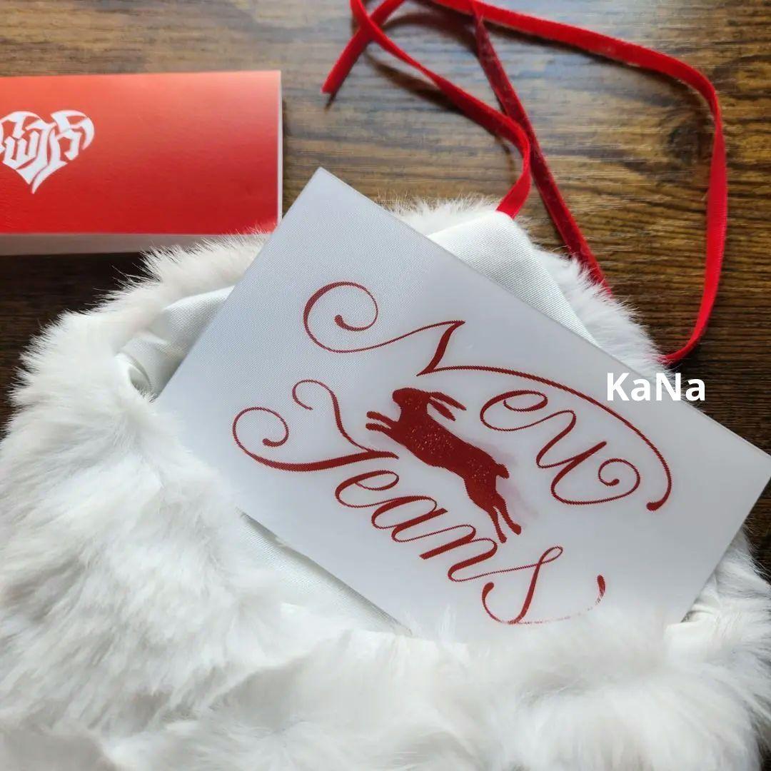 【新品未使用品】公式完売品☆Newjeans NUDAKE コラボ レターポーチ