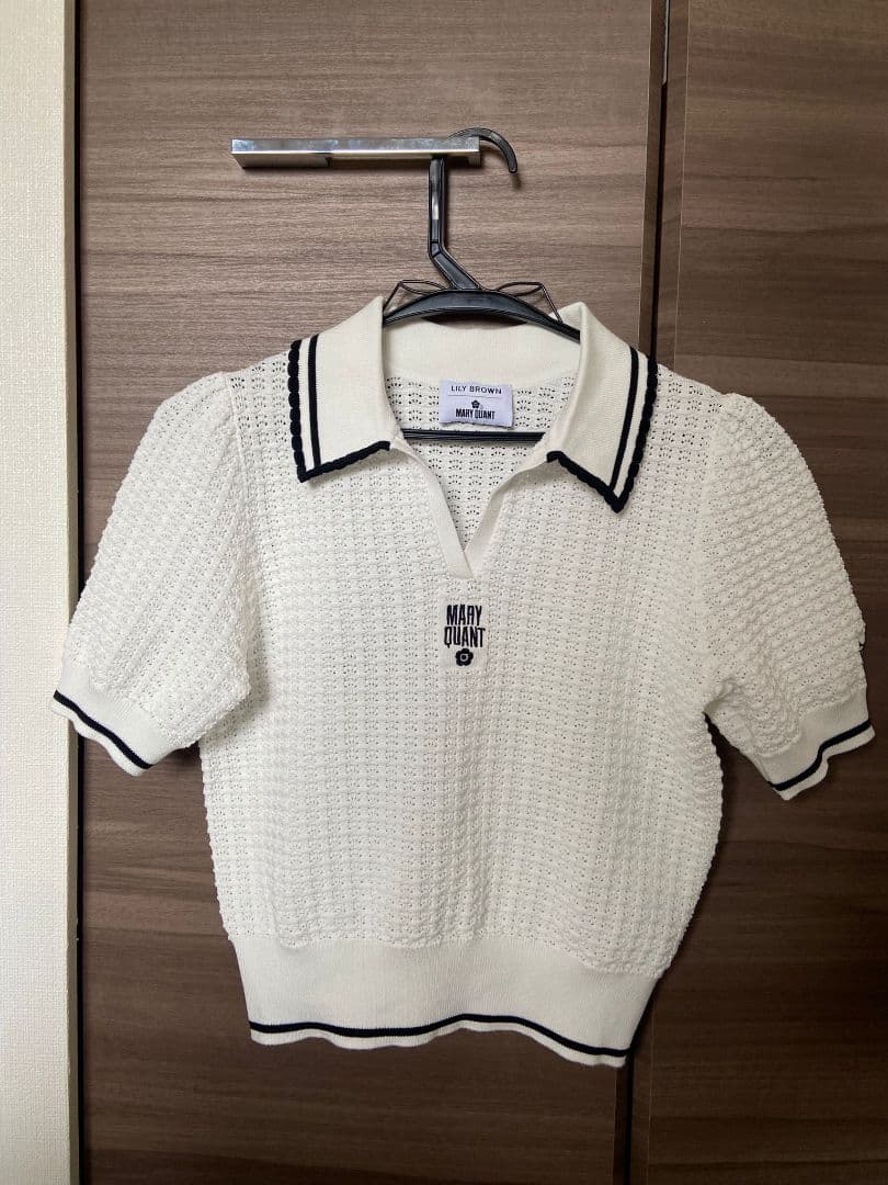 LILY BROWN MARY QUANT 半袖ポロシャツ