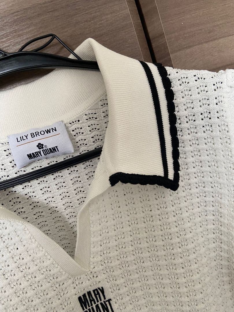 LILY BROWN MARY QUANT 半袖ポロシャツ
