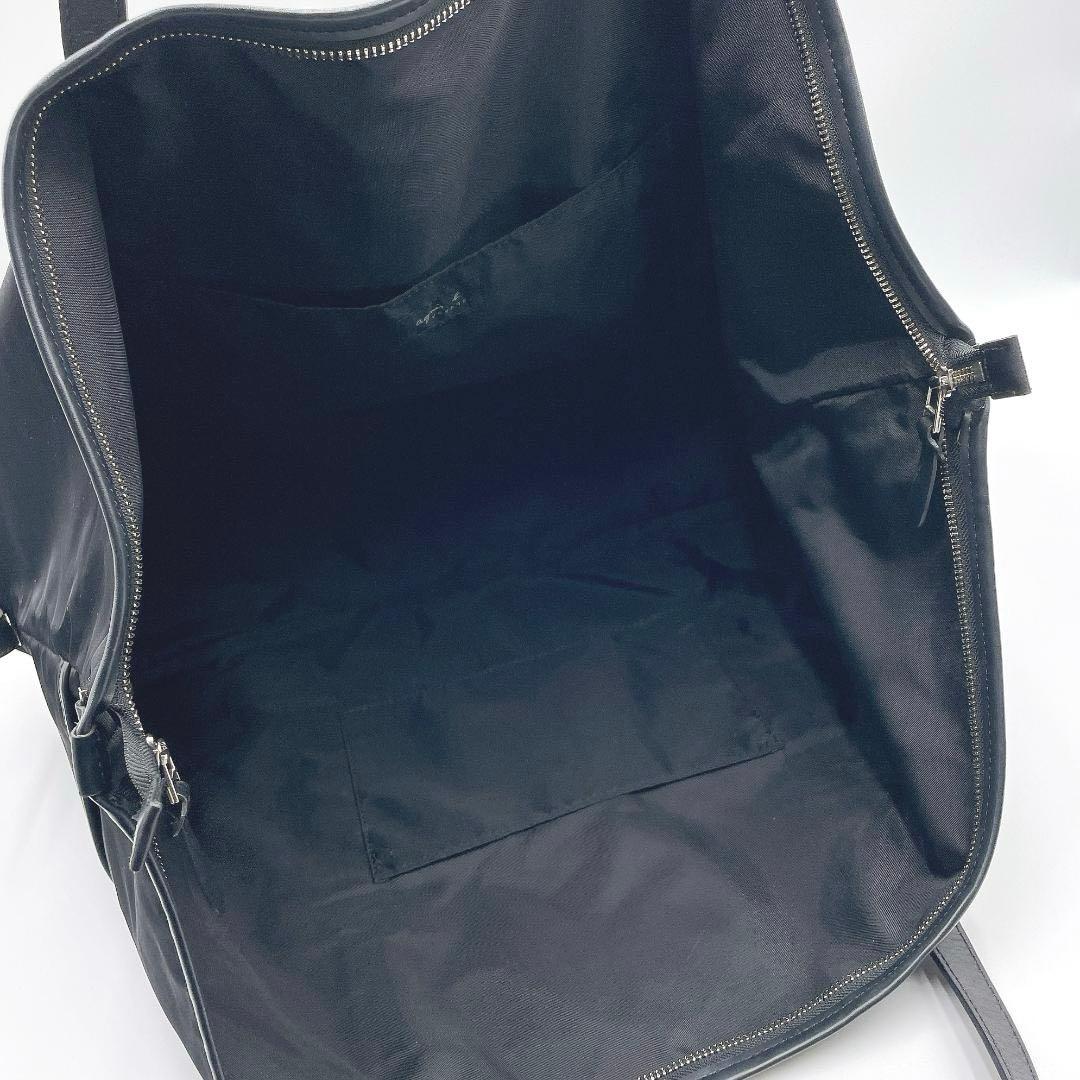 極美品 アニエスベー ボヤージュ 特大 ナイロン ボストンバッグ　f590