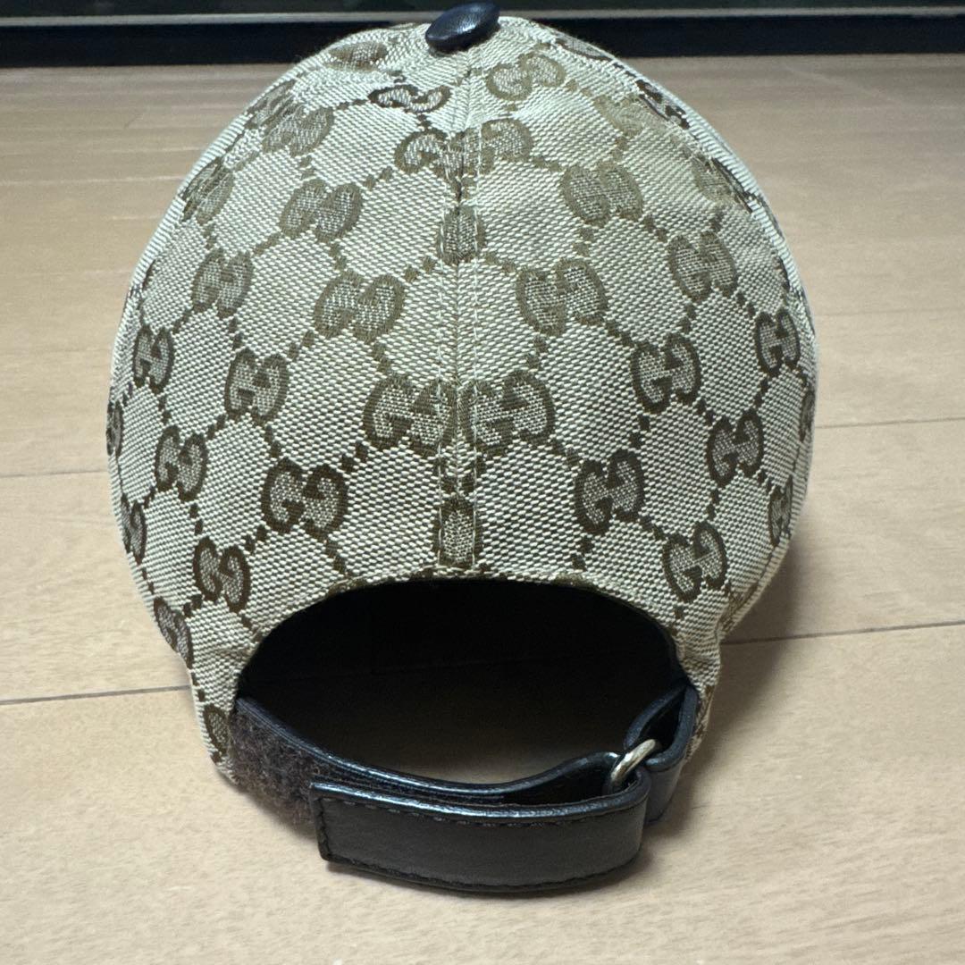 Gucci GGパターン キャップ ベージュ