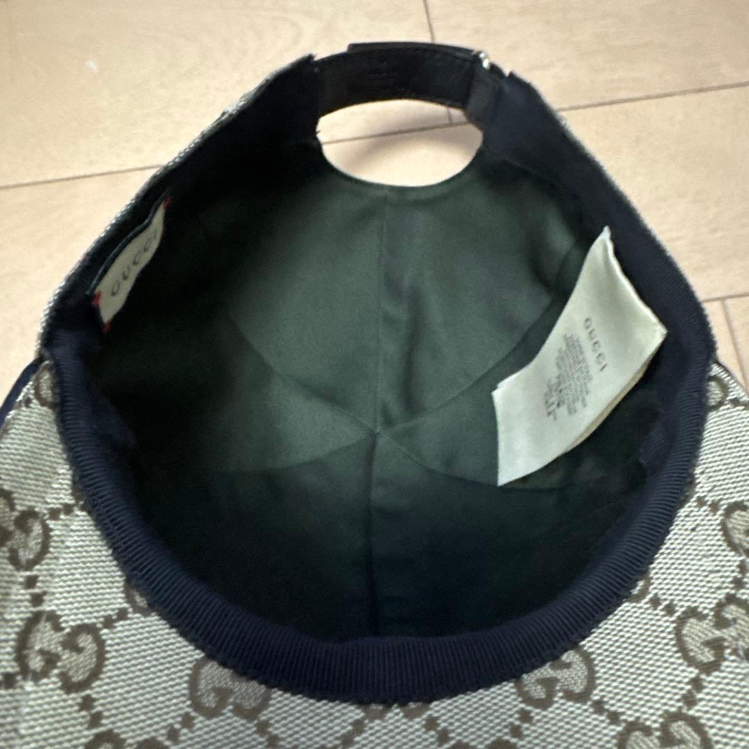 Gucci GGパターン キャップ ベージュ