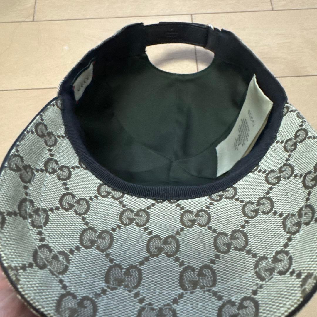 Gucci GGパターン キャップ ベージュ