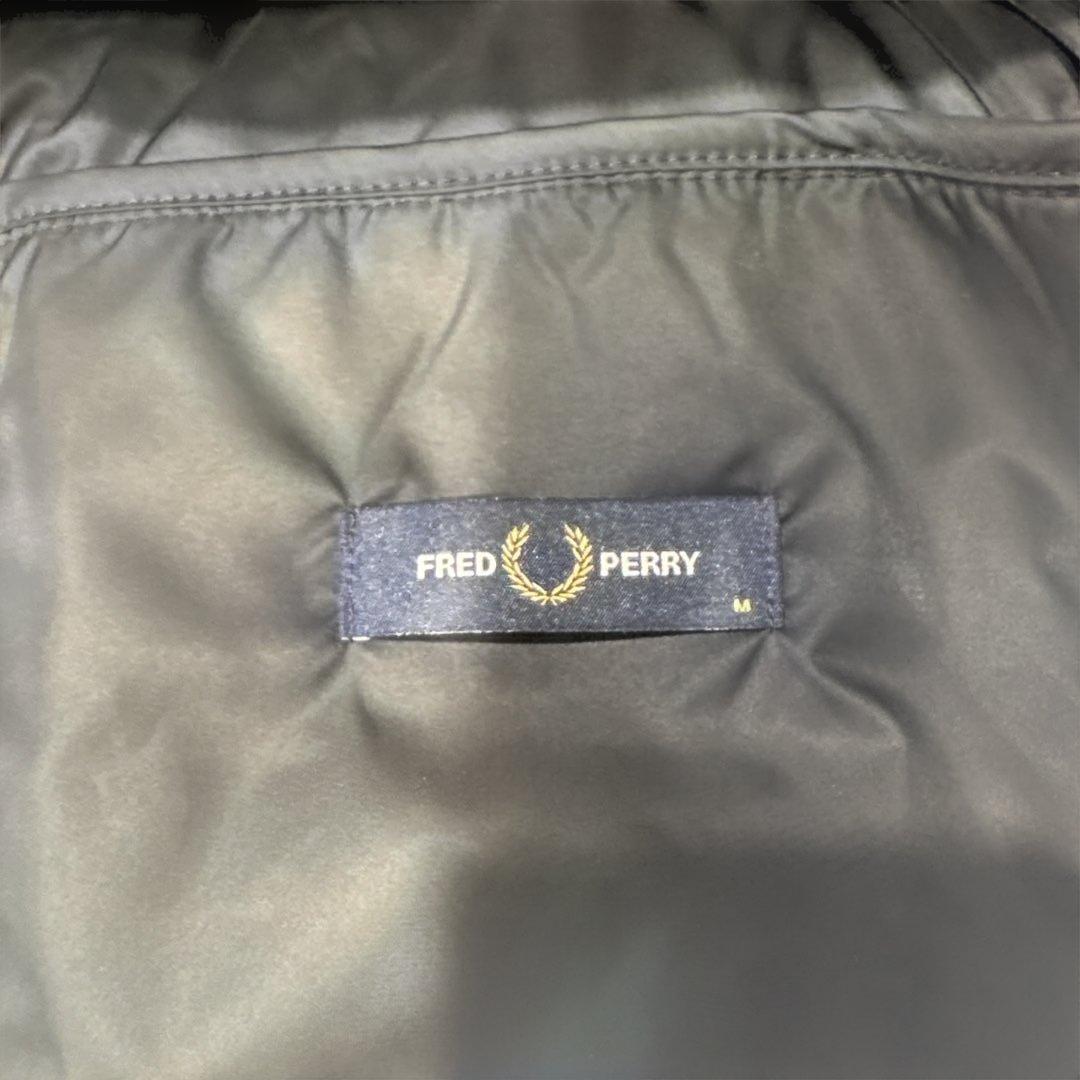 り*う様 FRED PERRY ブラック ダウンベスト Mサイズ