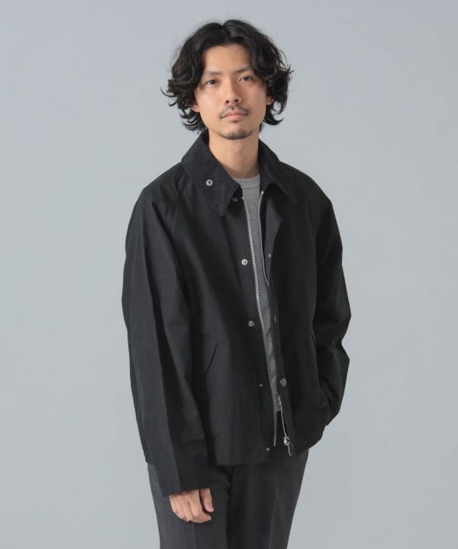 【ビームスF別注】Barbour / TRANSPORT ピーチスキンジャケット
