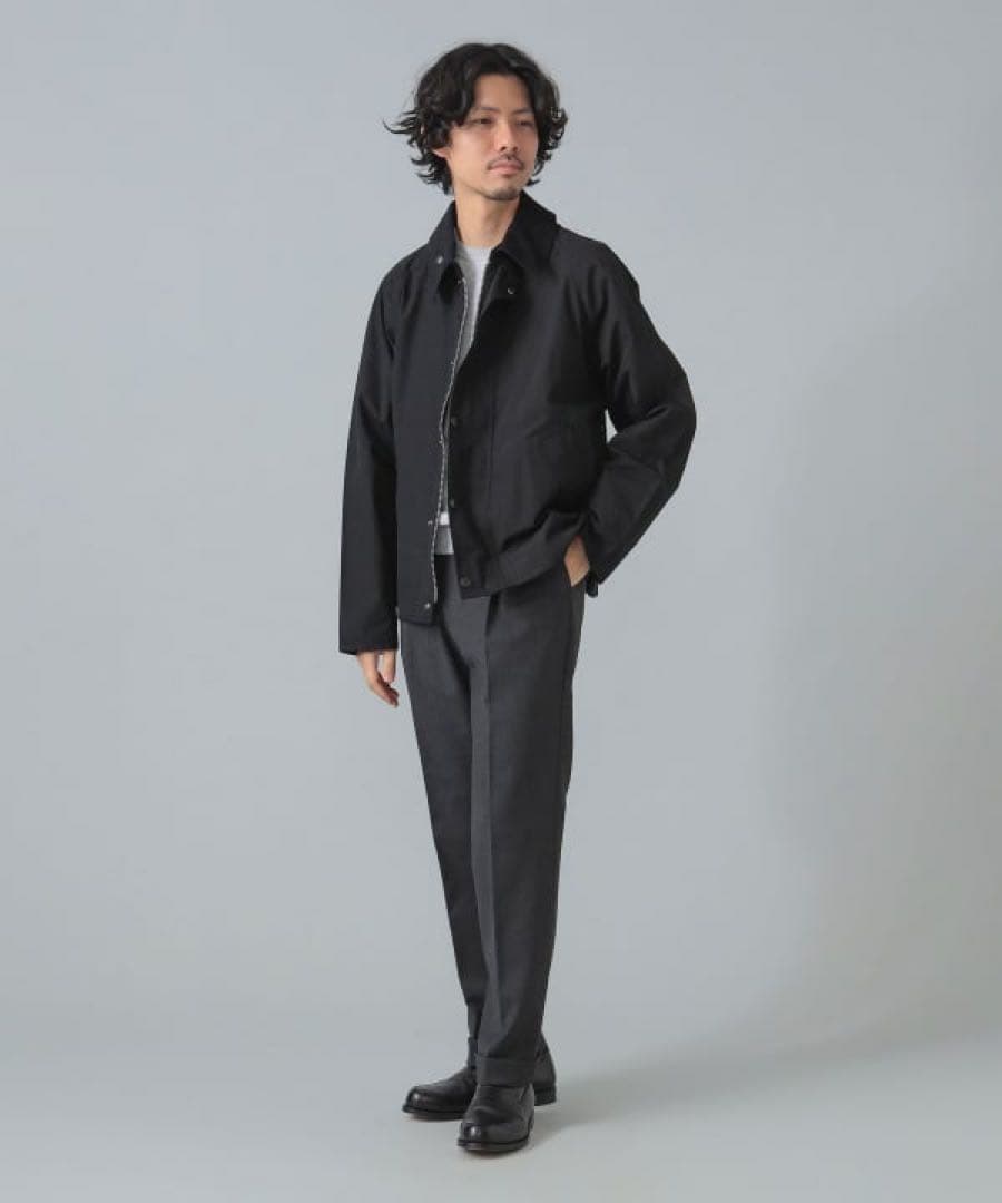 【ビームスF別注】Barbour / TRANSPORT ピーチスキンジャケット