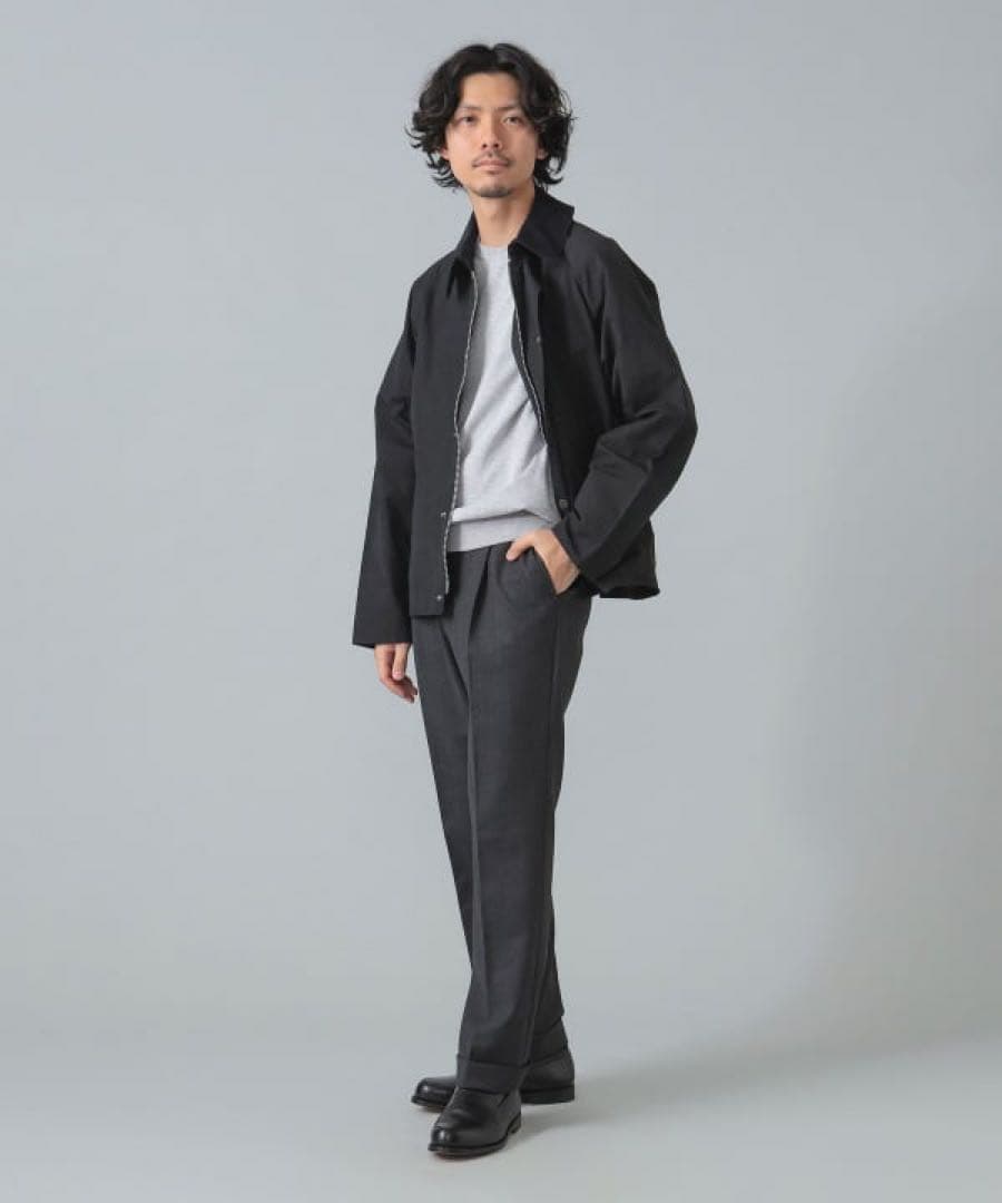 【ビームスF別注】Barbour / TRANSPORT ピーチスキンジャケット