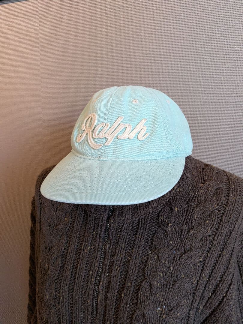 polo ralph lauren 90s　復刻　ロゴキャップ
