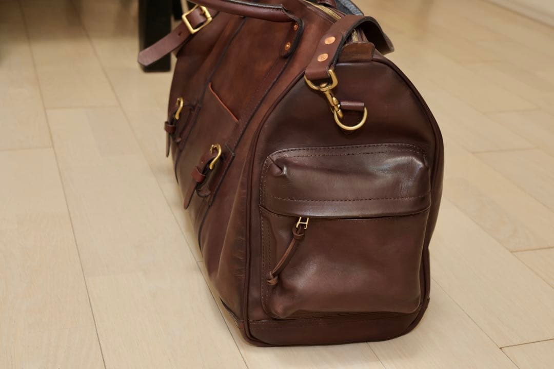 vasco×Lightning Leather Lover Boston Bag