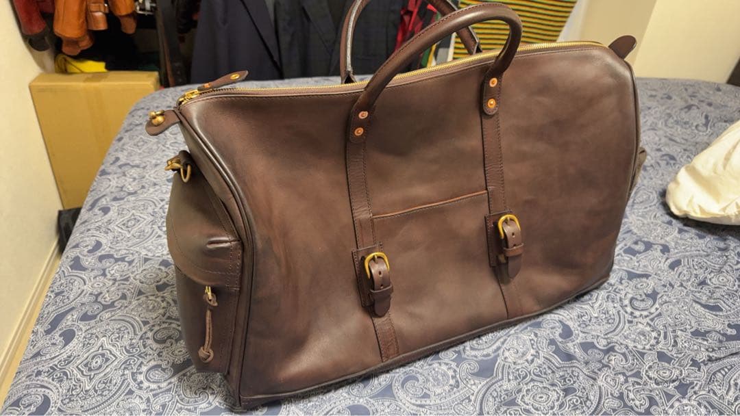 vasco×Lightning Leather Lover Boston Bag