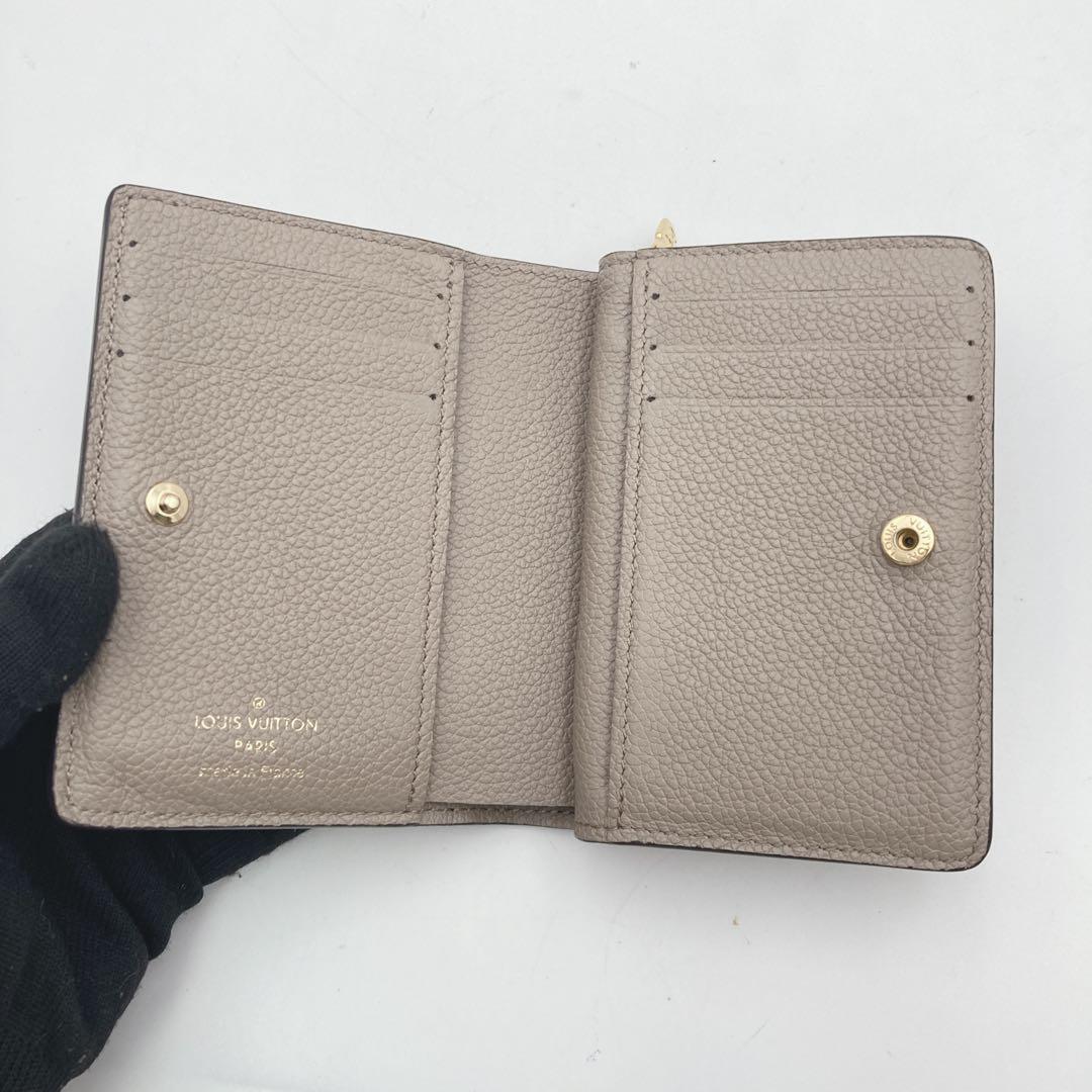 極美品 ルイヴィトン ポルトフォイユ クレア モノグラム アンプラント