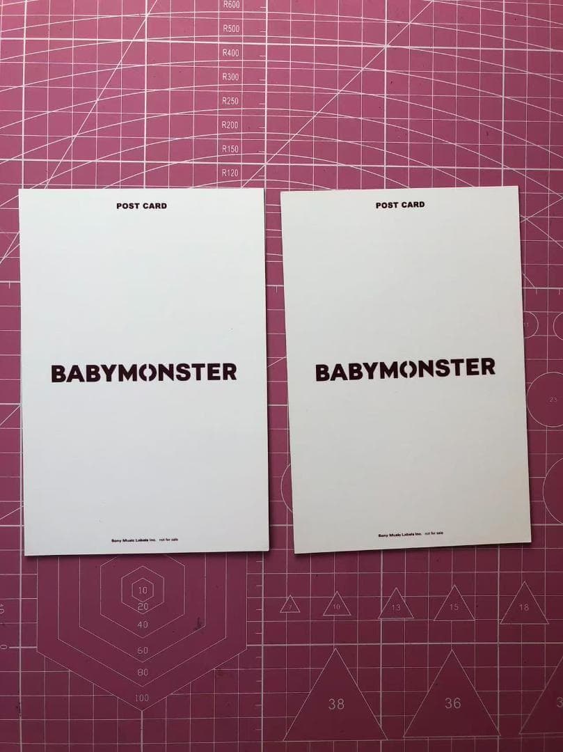 BABYMONSTER アサ 5.11 5.12 B賞 ポストカード 2種