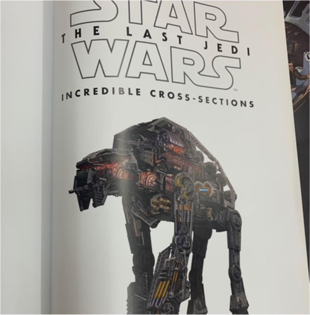 アメコミ　star wars スターウォーズ　洋書　　設計図満載　本　大判サイズ