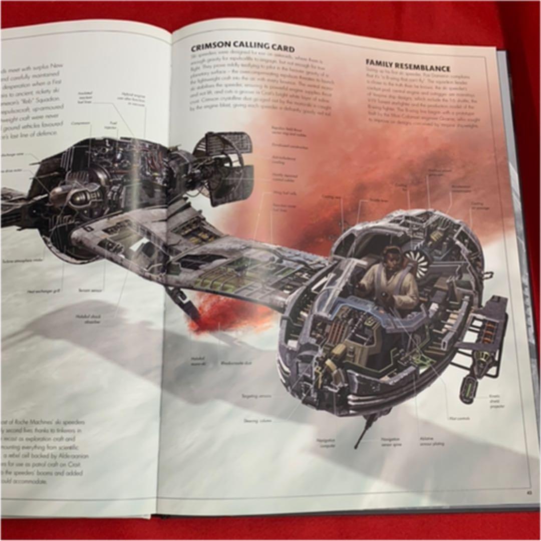 アメコミ　star wars スターウォーズ　洋書　　設計図満載　本　大判サイズ
