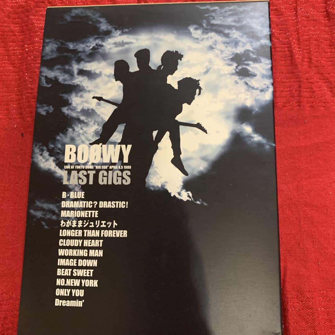 BOφWY/1224 GIGS1.2 LAST GIGS4本セット
