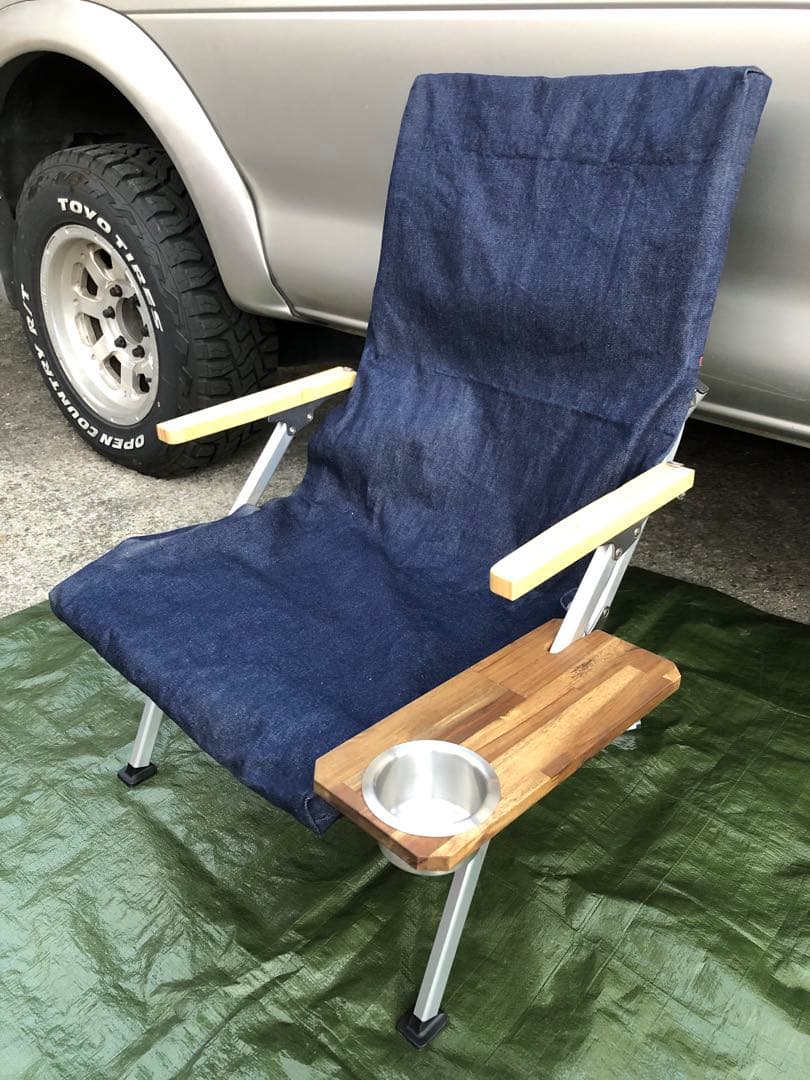 友に鮎む様２セットスノーピーク　ローチェア30用サイドテーブルトレーアカシア