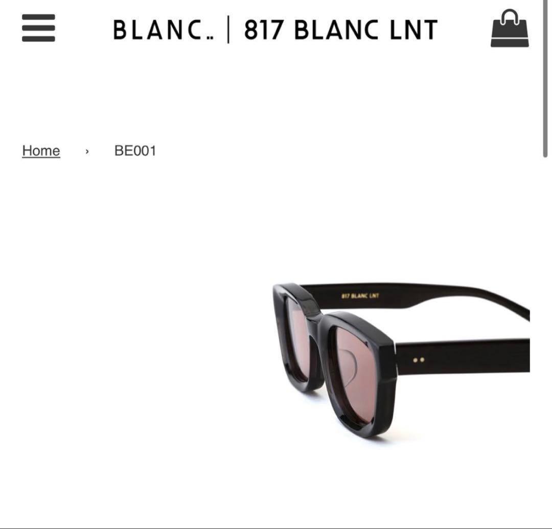 ☆美品☆完売モデル　BLANC ブラン サングラス BE001