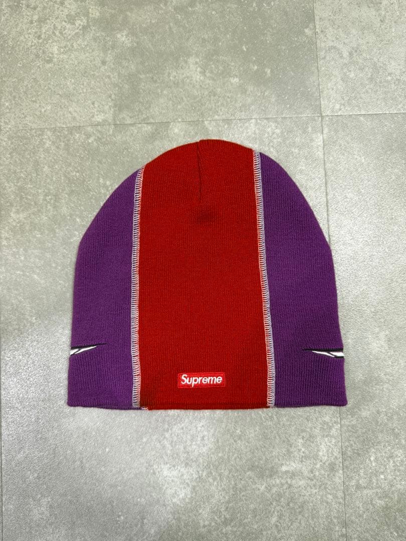 帽子 Supreme Racing Panel Beanie \"Purple\"