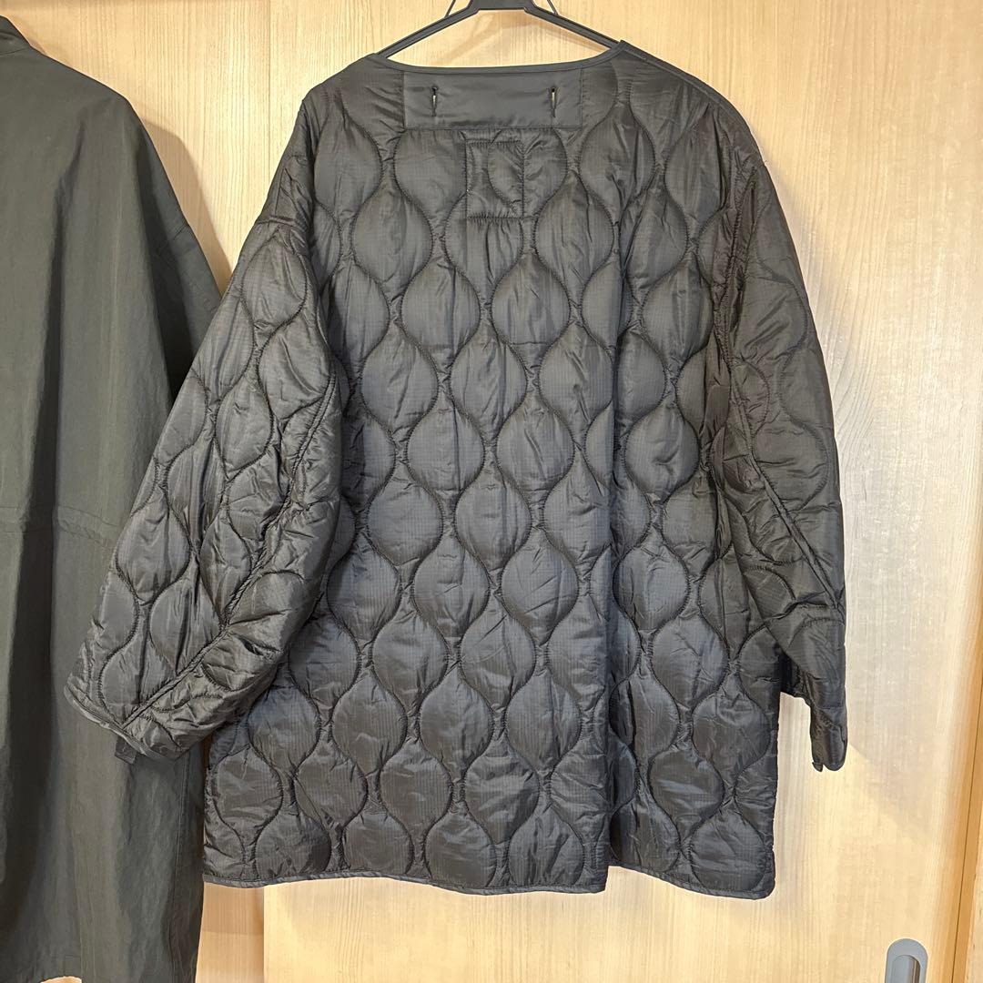 黒 モッズコート フロントポケット付き FREAK'S STORE