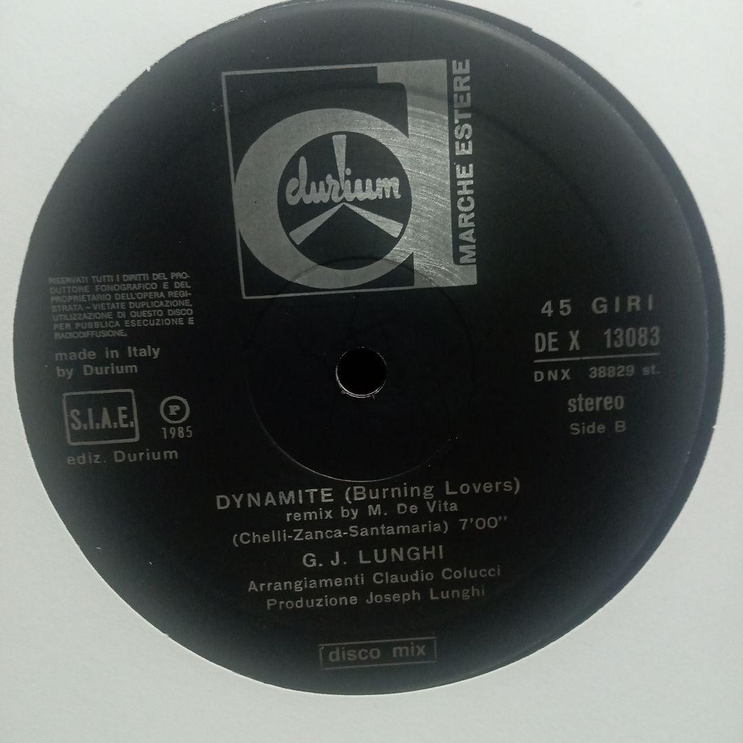 洋楽 G J LUNGHI/DYNAMITE 12