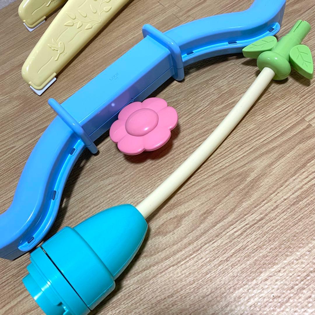 プーメリー Disney baby えらべる回転6WAYジムにへんしんメリー