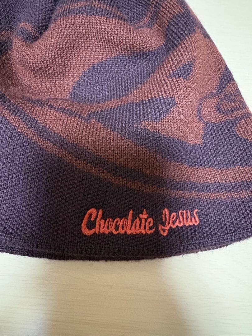 Chocolate Jesus ニット帽 ダークブラウン