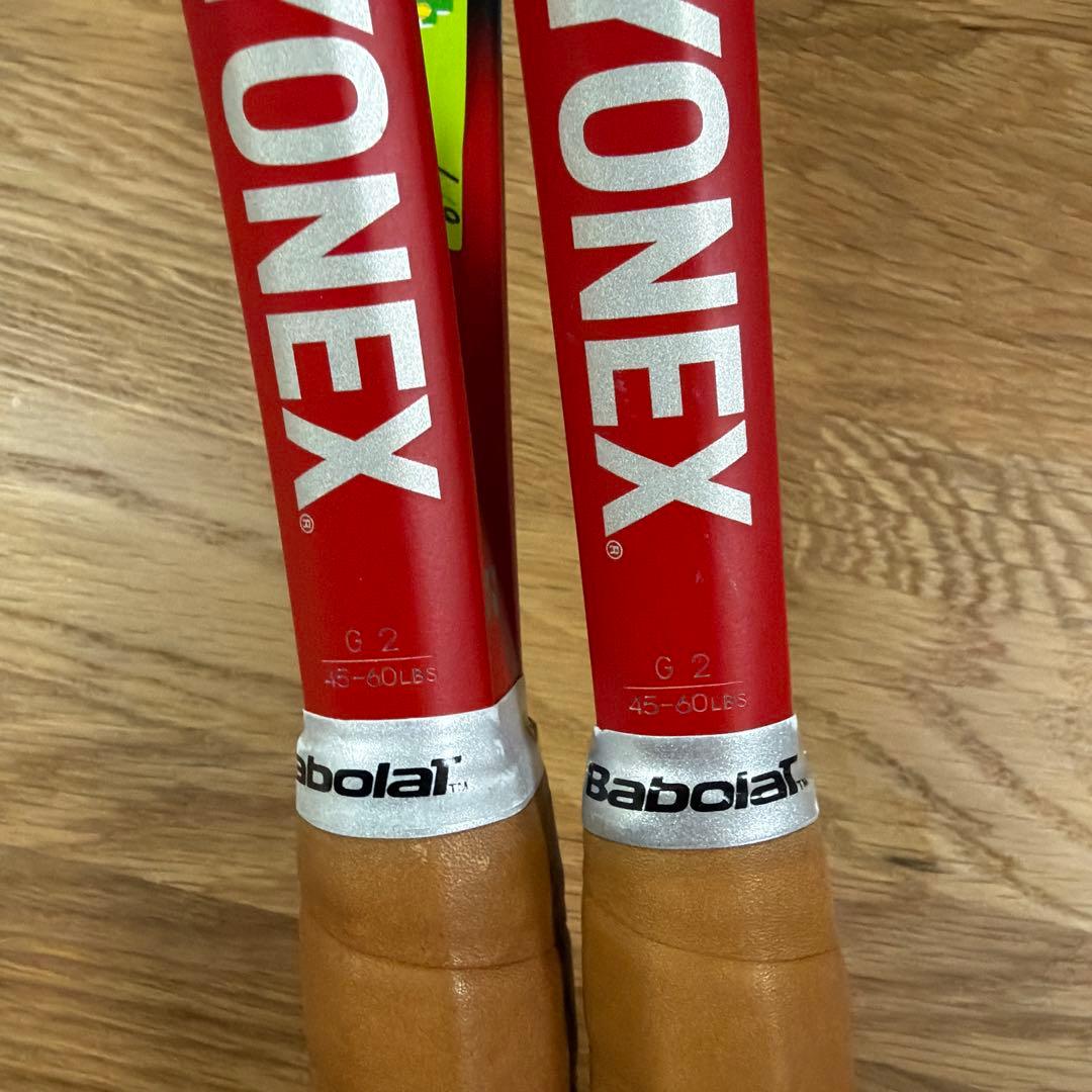 YONEX VCORE 98 G2 テニスラケット 2本セット