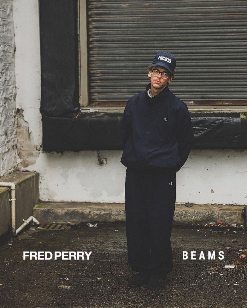 【美品】 FRED PERRY BEAMS 別注 Shell Pants