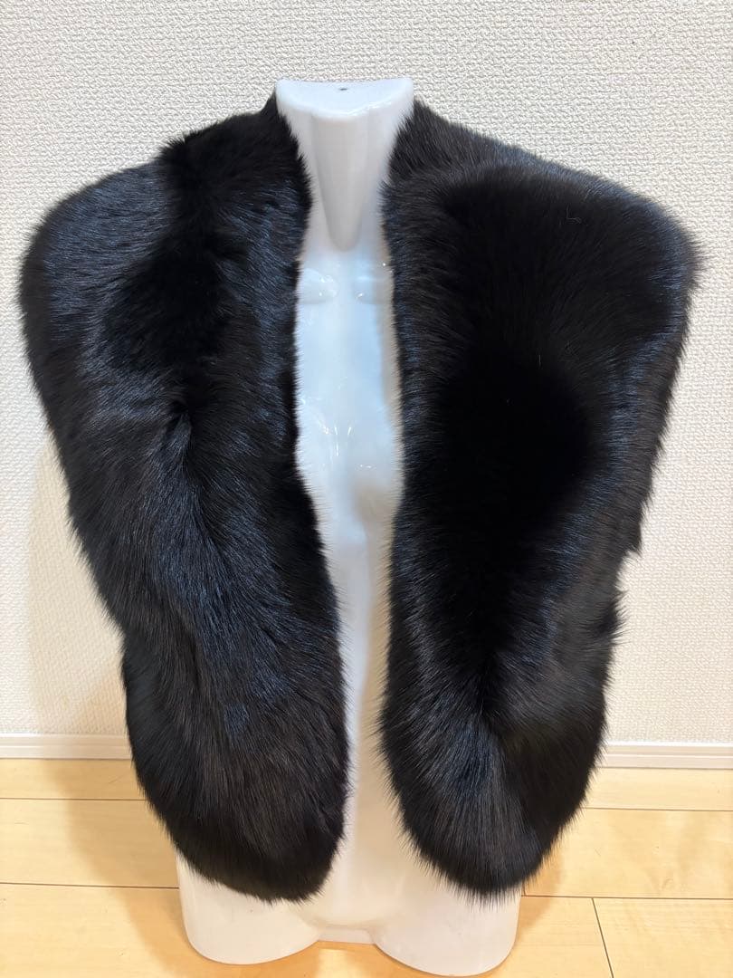 SAGAFOX【未使用品】フォックス ショール 成人式 毛皮 リアルファー