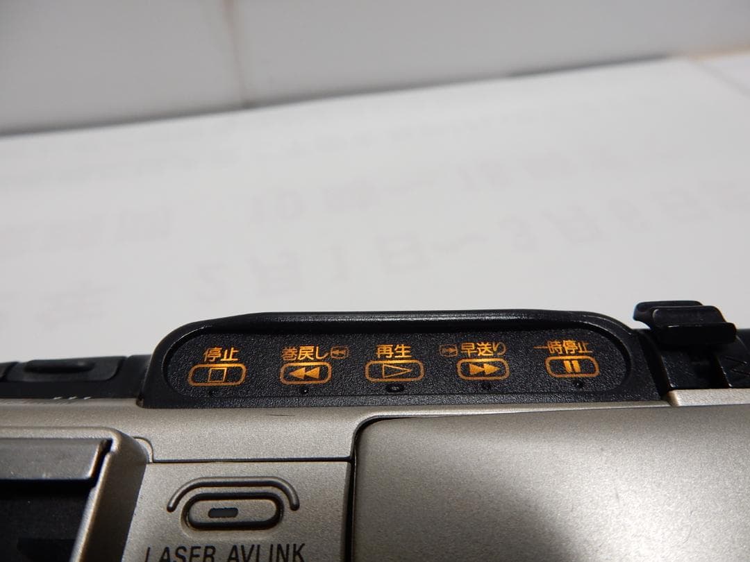 動作品　Mini DV　ソニーデジタルビデオカメラ　SONY DCR-TRV10